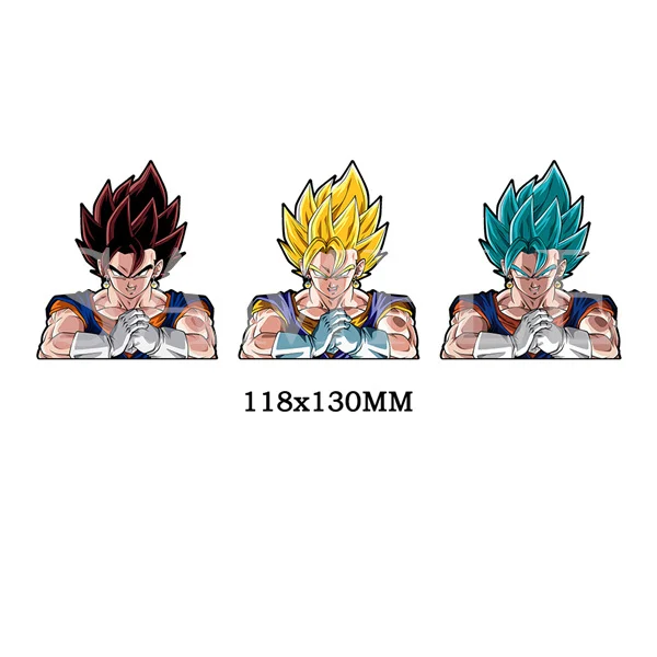 Autocolante de parede 3D Super Goku Saiyan