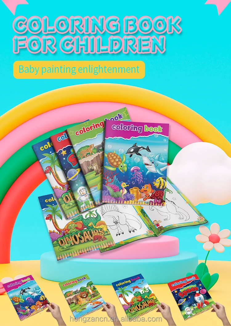 Children Toy Graffiti Pen Reusable Coloring Book Water Picture Book ...