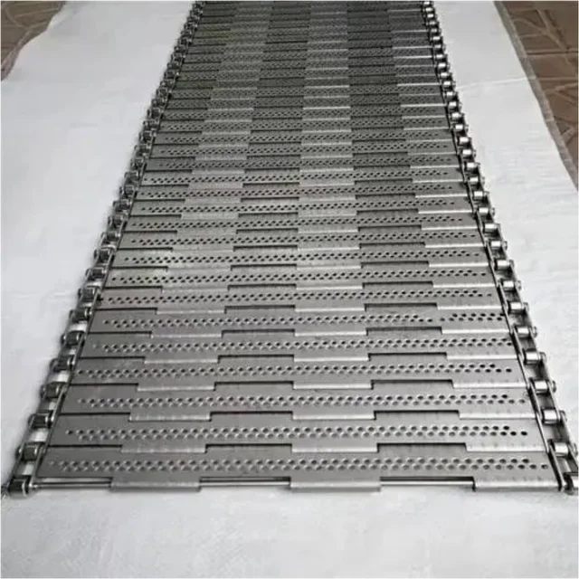 Hinged Chip Conveyor Belt Conveyor Slats Belts for Chip Conveyor 6