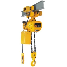 Factory direct supply 5t 6m hook type electric chain winch hoist wireless remote control Motorized trolley electric chain hoist