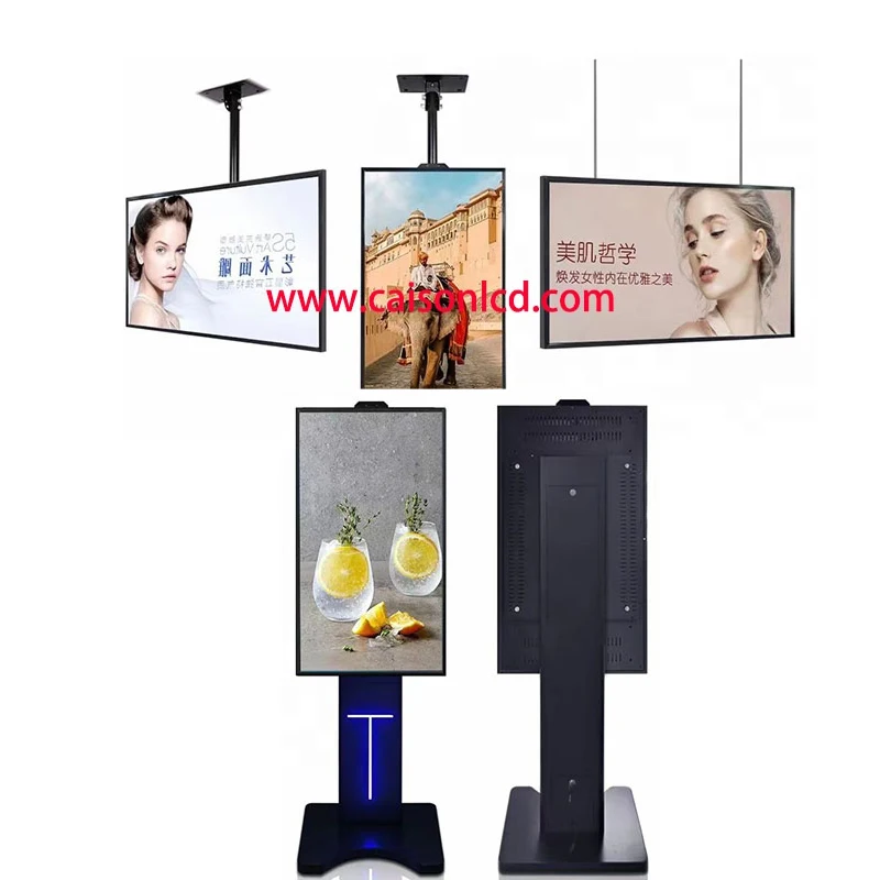 43 inch afișaj de înaltă luminozitate Android sau Compatibil-HDMI input suport digital semnalizare digitală și afișare  