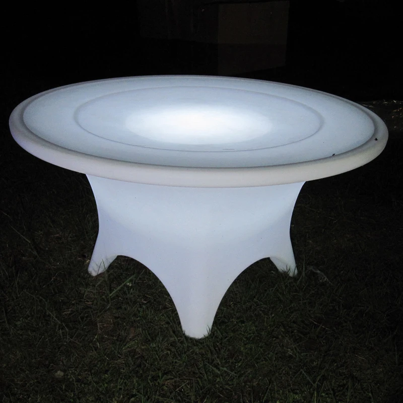 Барная мебель круглый стол для ресторана светодиодные столы