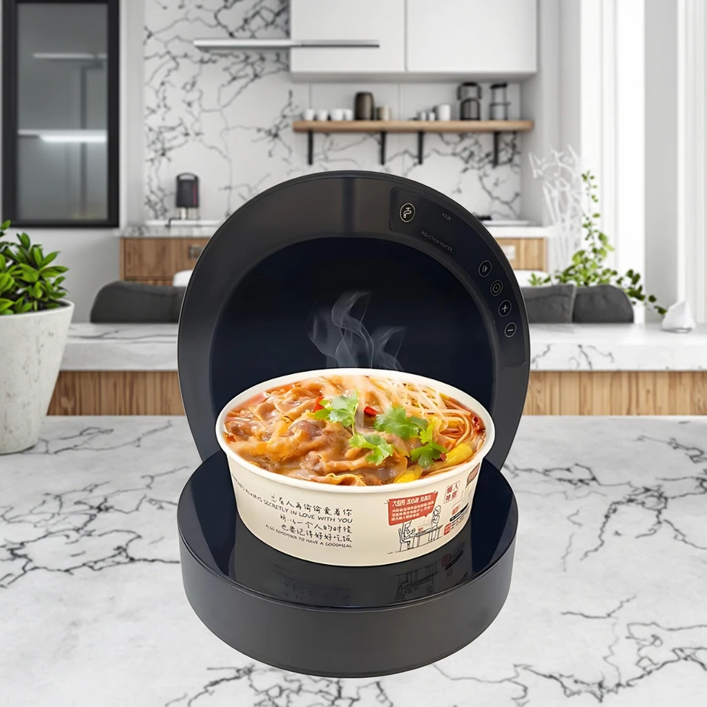 Xiamen Hot Sale Induction Paper Bowls for Instant Noodle Cooker Korean Ramen Convenience Store Heat Induction Cooker Paper Bowls