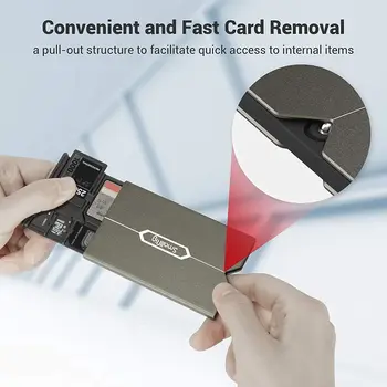 Smallrig Memory Card Case Holder Anti-Shock Anti-Fall and Scratch Suitable for SD/Micro SD/SIM Cards -2832 detail image