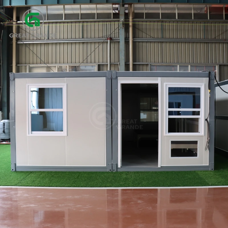 Shipping container mobile house for warehouse garage