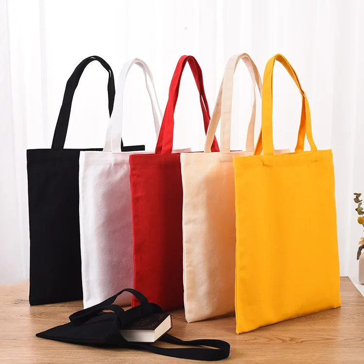 A4 Canvas Tote Bag (8oz) Custom Logo Printing Singapore