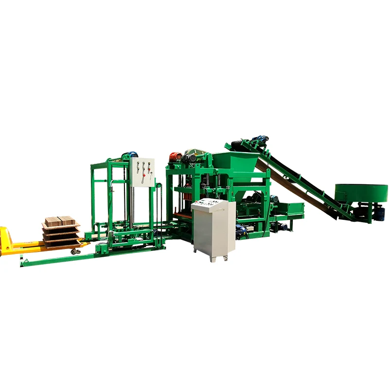 Qtj4 25 Smart Masonry Block Making Machine Light Hollow Blocks Automatic Machine