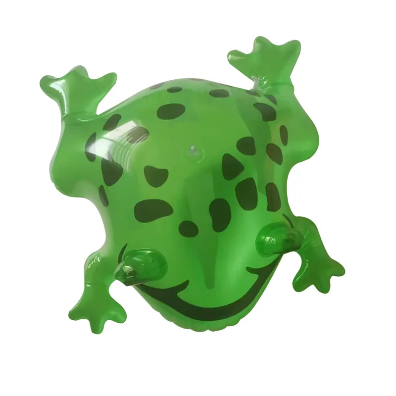 Net Red Frog Inflatable Toy Luminous Elastic PVC Animal Unisex Children's Penguin Tumbler Balloon Plastic Toy