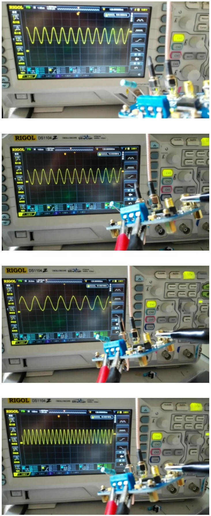 Taidacent BUF634 オペアンプ 電流バッファモジュール 高速バッファ