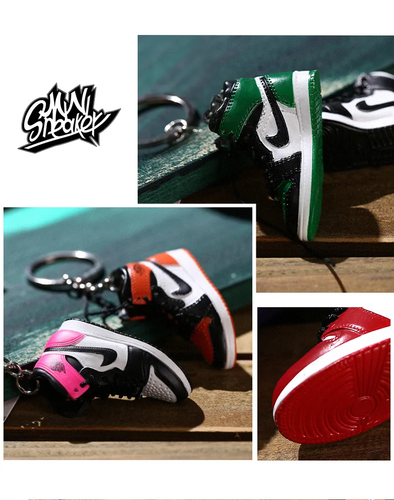 1/6 Mini Sneaker Model Ow Co Branded Aj1 Inverted Hook Basketball Shoe ...