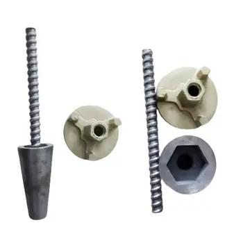 Metal building materials construction dw15/17 steel tie rod accessories for aluminum concrete formwork system