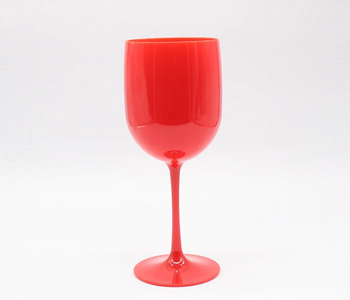 Vgeet Wholesale Popular Plastic Champagne Wine Goblet Custom Plastic
