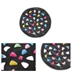 Black 35*35cm round shape