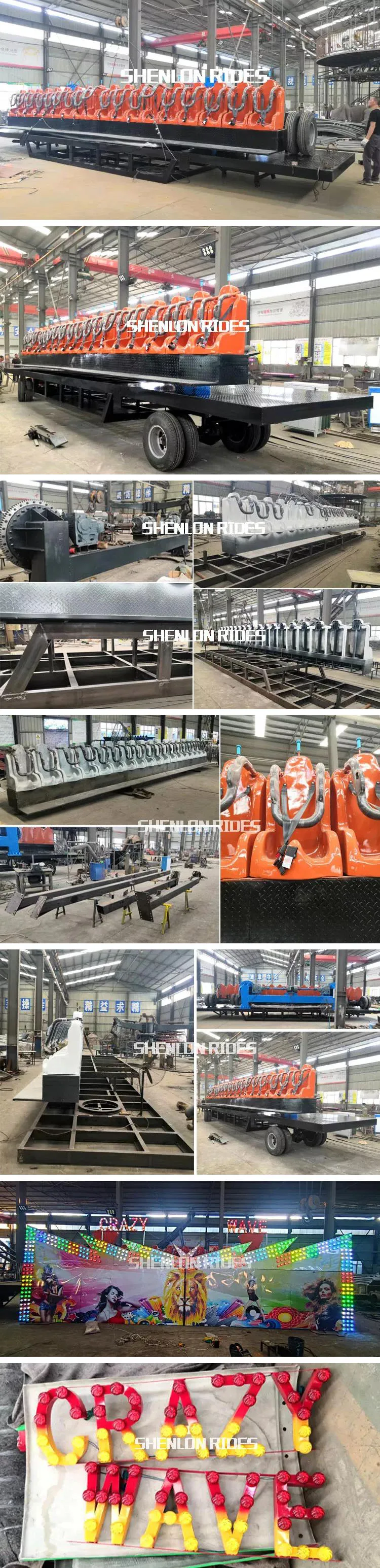 Cheap price China Supplier Amusement park products miami rides crazy wave For sales