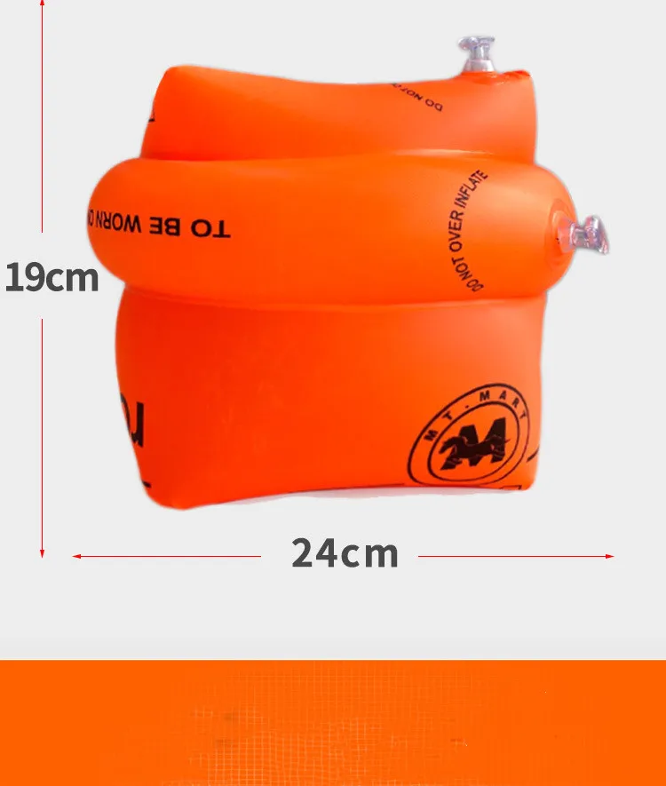Zd478 New Arrival Pvc Swimming Arm Float Rings Inflating Swim Arm Bands Floater Kids Adults