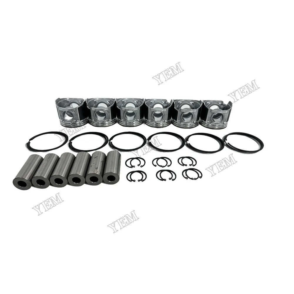 W06D Piston Rings Set Compatible for Hino Engine Parts With Warranty 2