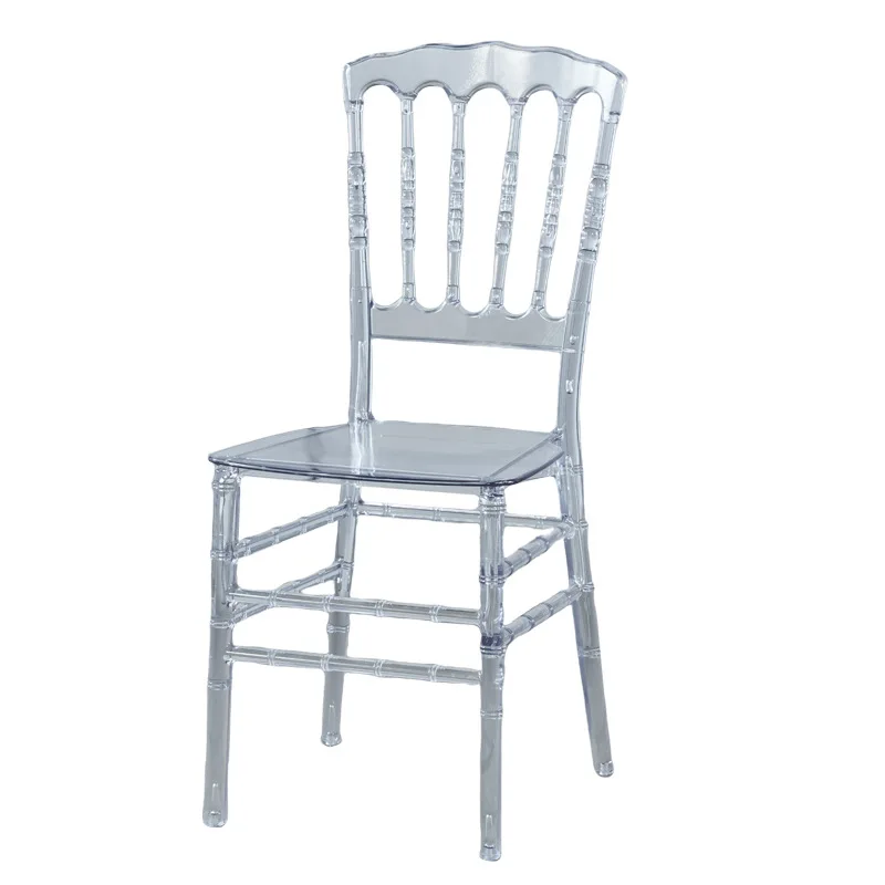 High Quality Pc Stackable Party Banquet Hall Plastic clear Wedding Chair tiffany Phoenix Chairs for Event