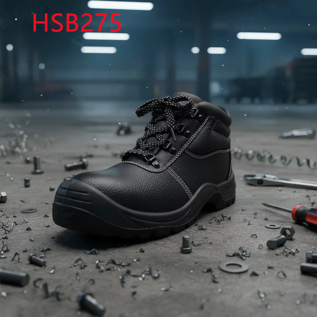 ZYF,specific Environments Anti-acid&alkali Sole Safety Shoes Rebar Processing Rugged protection Toe Cap Insert Work Boots HSB275