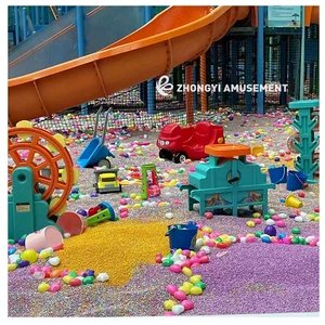Tailor-Made Interactive Sand Pool Solutions PE PP Customizable Size Shape Accessories Direct Factory Delivery for School