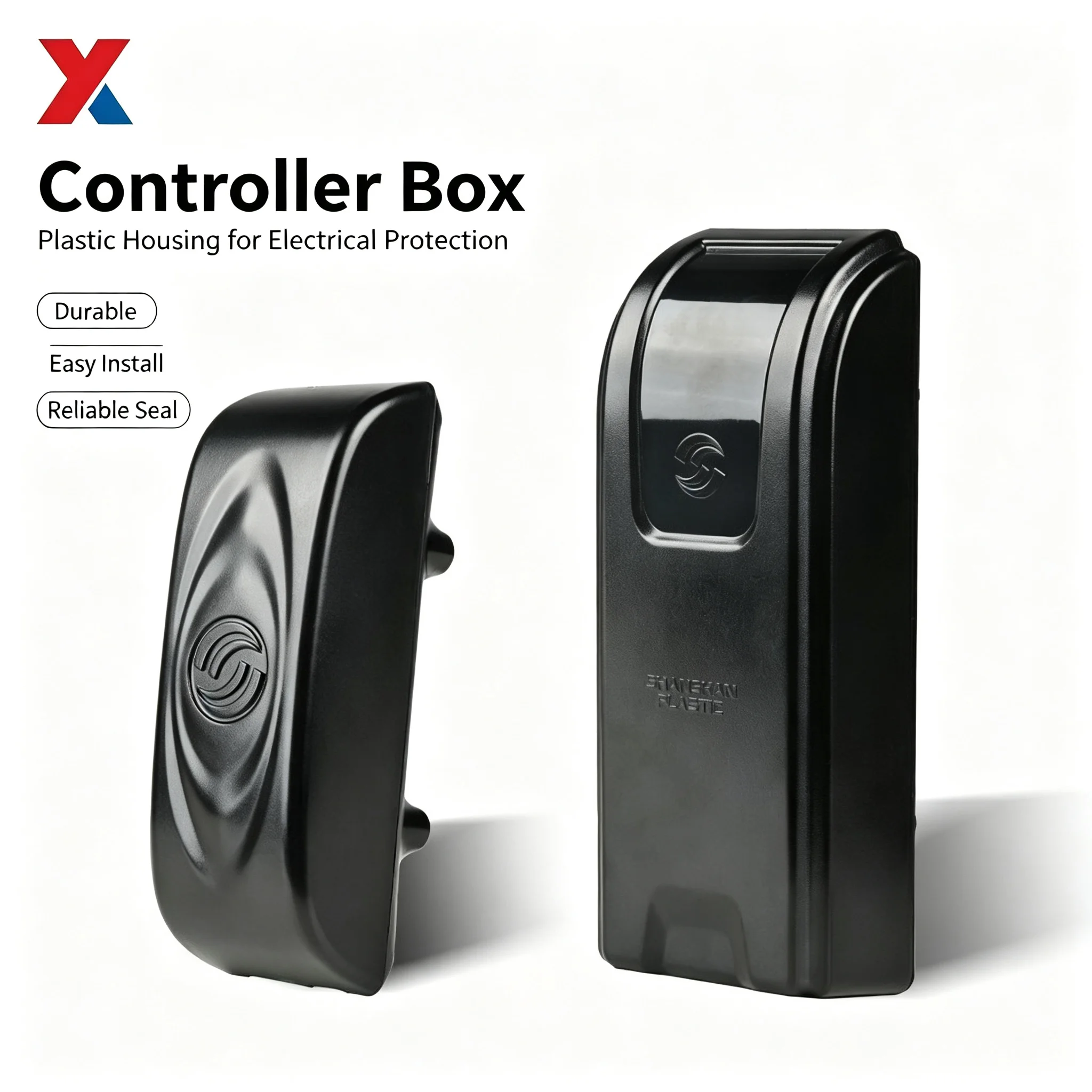 Escooter Scooter Plastic Body Part Controller Box Durable Plastic Protection Case with Installation Accessories for E Bike