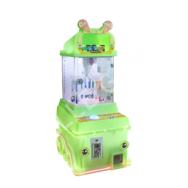 Children Coin Operated Clamping Doll Machine Commercial Clamping Boutique Machine Small Ice Cream Car Mini Claw Machine