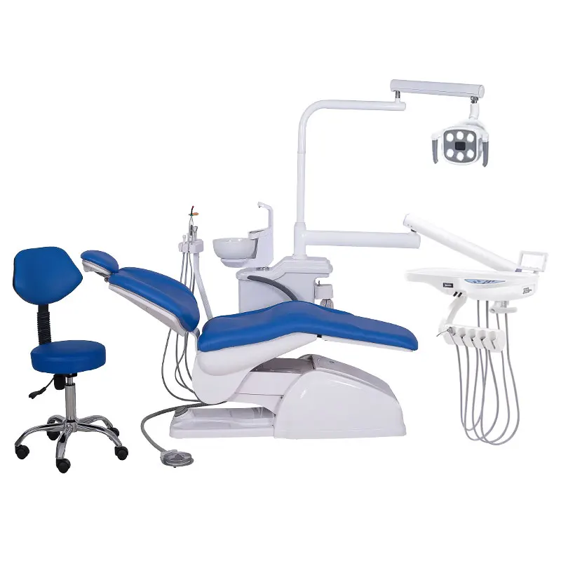 Fusion Portable Operator Spittoon Dental Chairs and Dental Equipment with eronomic Patient Chair manufacture