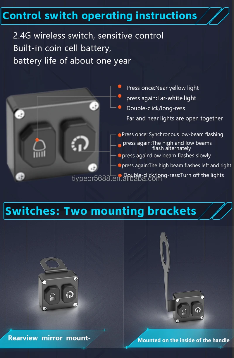 lo beam auxiliary driving headlight-11