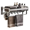 Bathroom towel holder