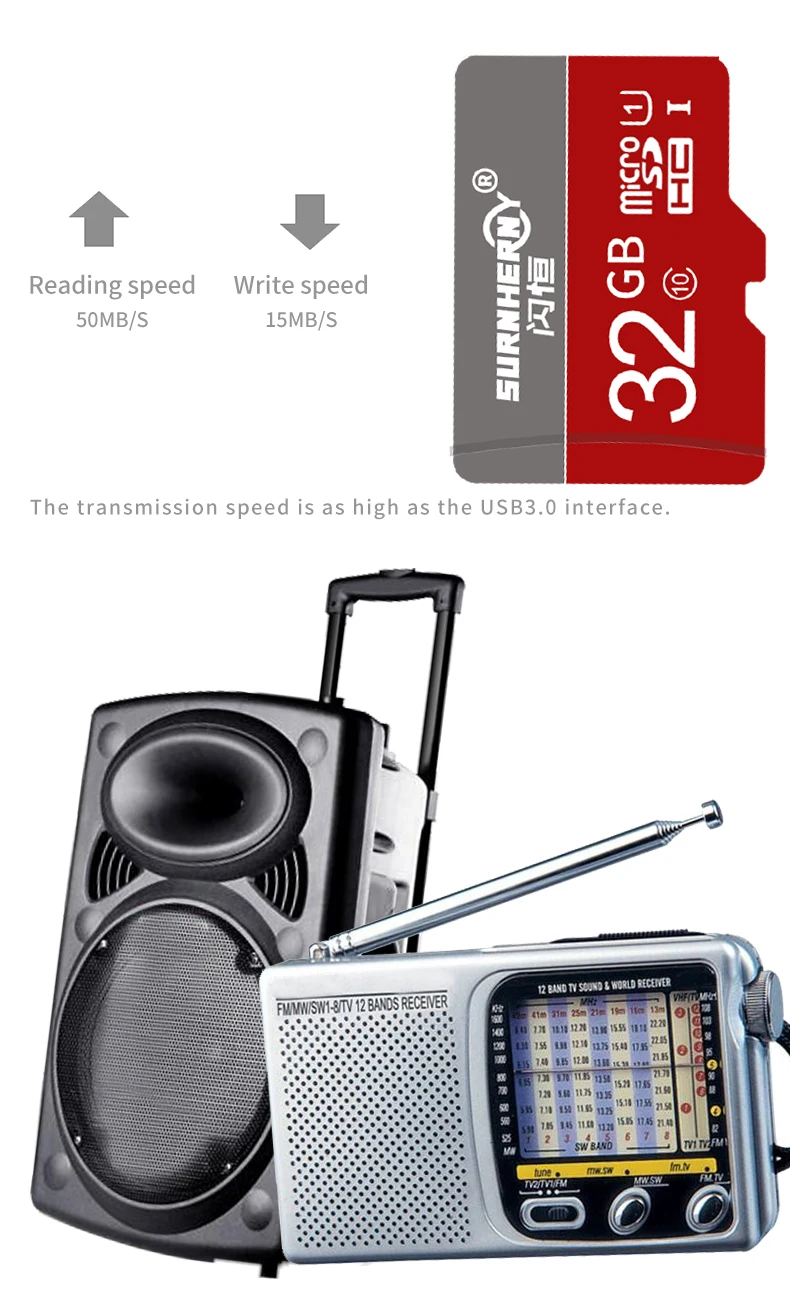 Memory Card OEM C10 High Speed Full Capacity flash 64gb 128gb 256gb custom logo tf card - ANKUX.COM