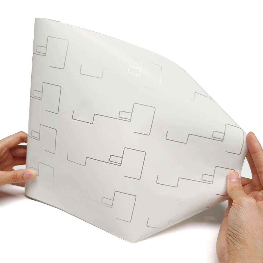 Paper Fragile Tag Eco Friendly RFID UHF ISO18000 6C Biodegradable Label Sticker