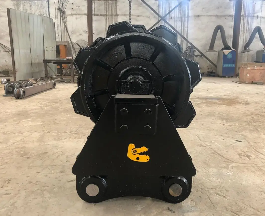 5 To 8 Ton Compaction Wheel For Mini Excavator 450mm Width