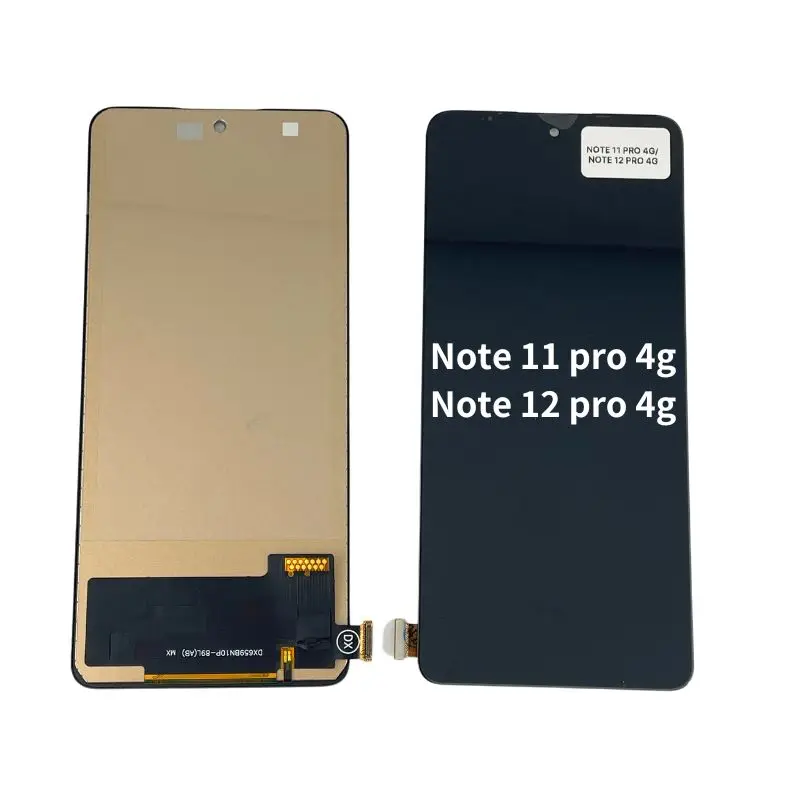 Redmi Note 12 4G/5G用LCDディスプレイ - 100%テスト済み部品