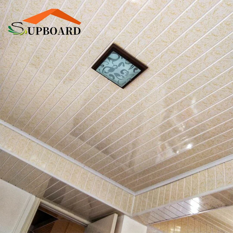 LC Payment Latest Pop PVC Ceiling Designs Namibia PVC Ceiling for Bathroom