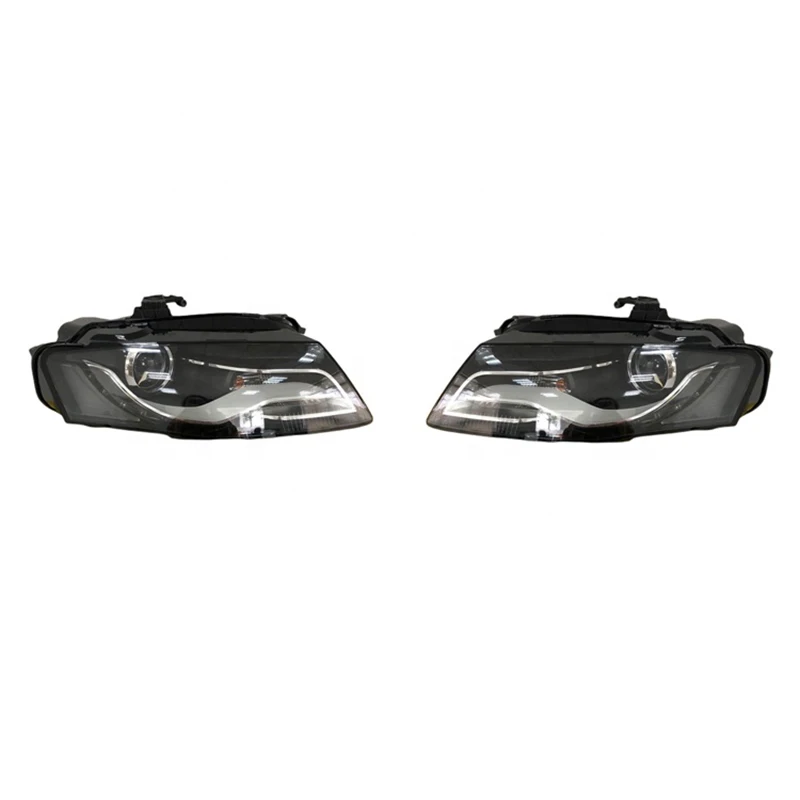 car headlamp for Audi A4 B8 Semi Assembly 2010 front headlight