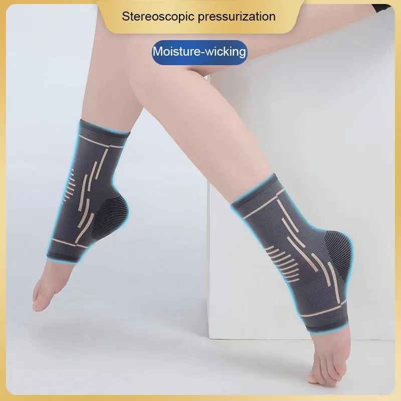 Copper Infused Professional Compression Plantar Fasciitis Ankle Sleeve Support Brace Guard Sock Fitness Pain Relief Recovery