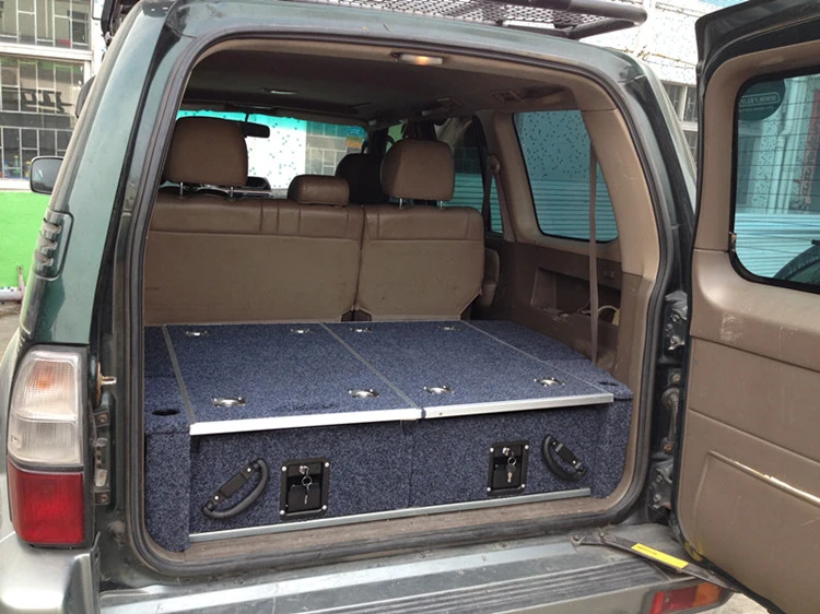 Prado Offroad Car Drawer - Quality Black System Kitchen SUV