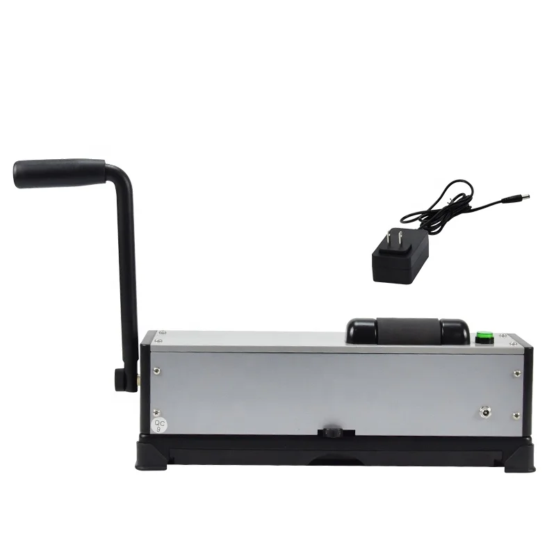 Factory RAYSON PD12 Electric 46 Holes Spiral Coil Hole Puncher Portable Punching Binding Machine