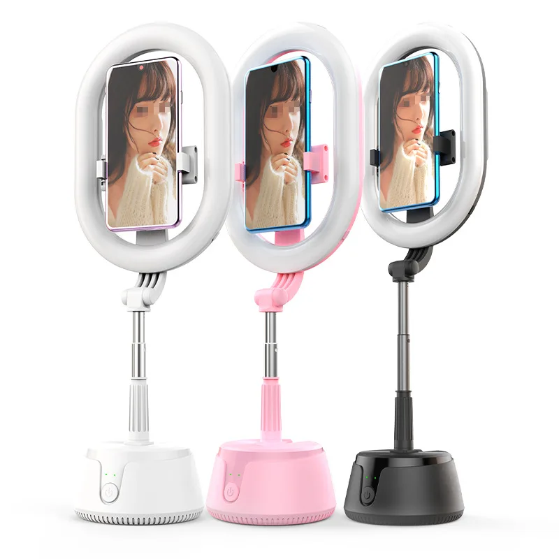 Ring Light Selfie Bras Long 360° - LED 3 Couleurs 9 Luminosités | Pour Live Et Maquillage