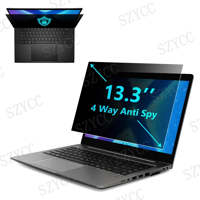 Ноутбук, 13,3 дюймов, съемный фильтр для защиты конфиденциальности, 4 способа, защита от подглядывания, против синего света