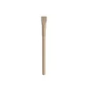 Stylo tube en papier - Marron - Recharge stylo bleue