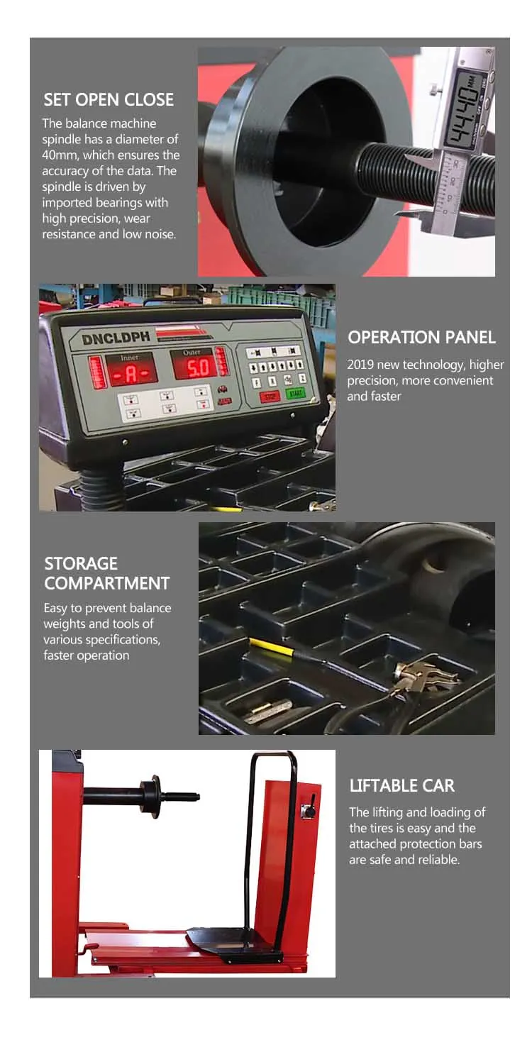 Truck Wheel Balancing Machine with CE