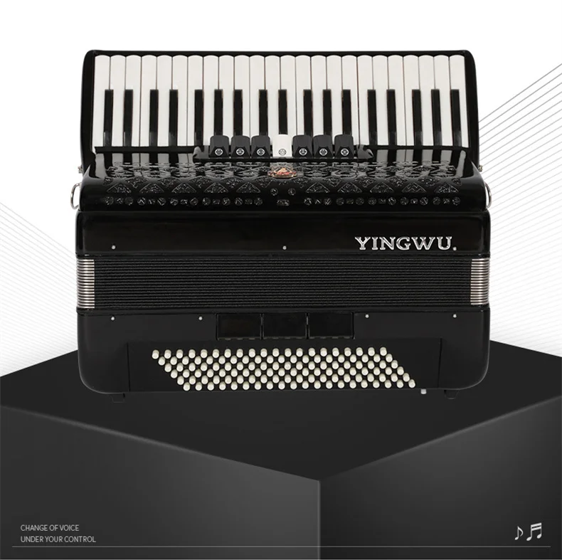 Piano Accordion - A True Parrot 41 Keys, 120 Bass Instrument