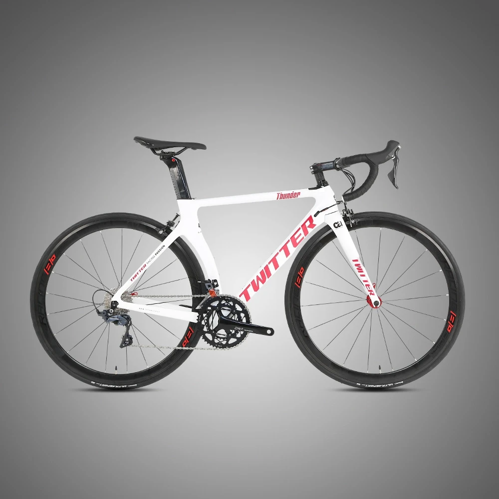 TWITTERサンダーメスレーシングロードバイクレディースカーボン
