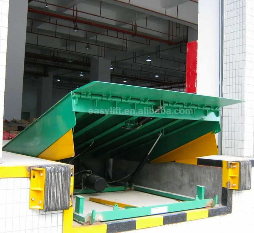 6-10 Ton Loading Dock Leveler Hydraulic Dock Leveller Electric Loading Dock Ramp Truck Ramp