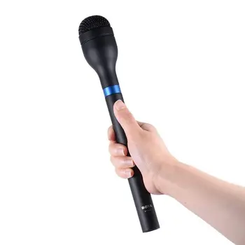 BY-HM100 Omni-Directional Handheld Dynamic Microphone for ENG Wireless Interview Microphone Recording