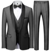 Set 3 pezzi grigio