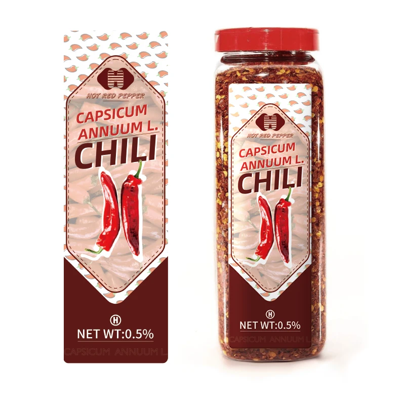 Custom Printing Curry Seasoning Food Packaging Bottle Jar Sticker Label Spice Stickers Jar Labels