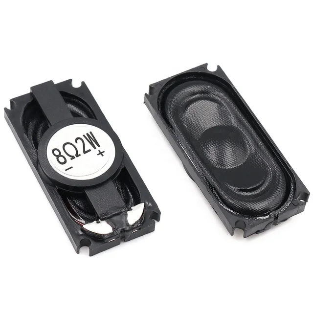 1635 8ohm 8R 2W Speaker Digital Thin Full-range Trumpet 16*35MM Plastic Frame Rectangle Speaker For LCD TV  ON-TIME Delivery