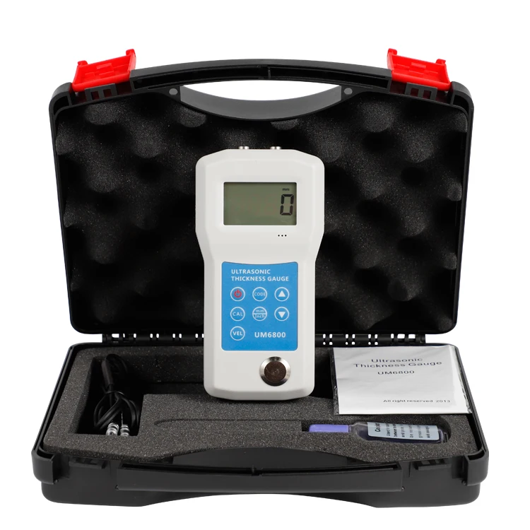 Wall Ultrasonic Thickness Gauge For Metal Ceramic Plastic Tester