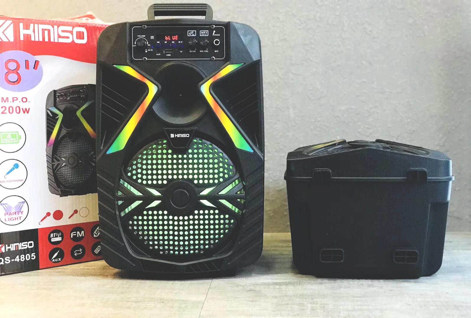 Kimiso Wireless Speaker Inch Portable Subwoofer